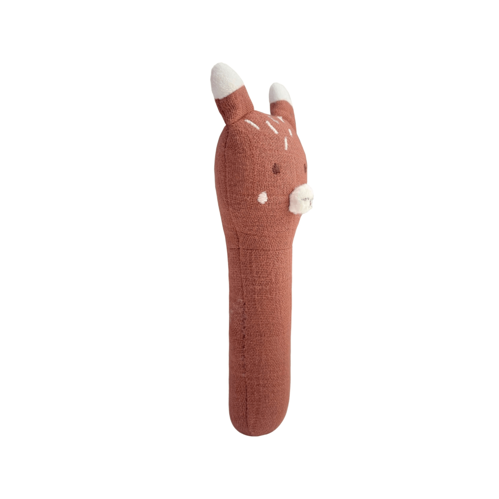 Abracadabra Organics Collectible Face Rattle