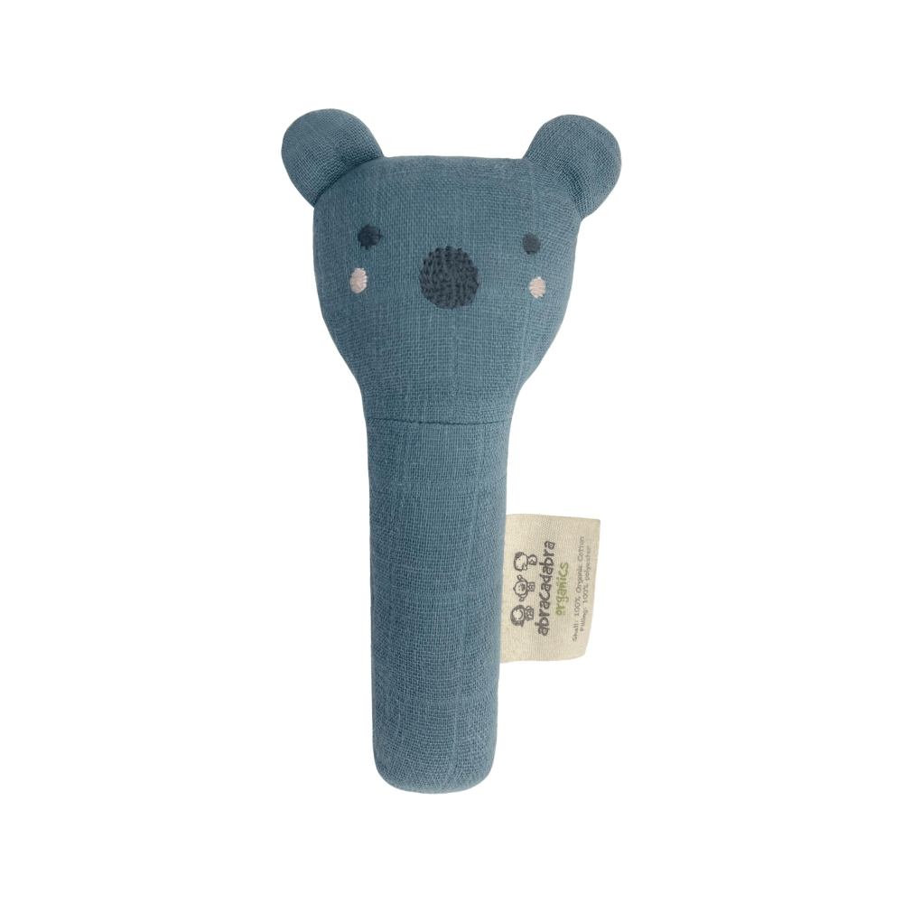 Abracadabra Organics Collectible Face Rattle