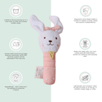 Abracadabra Hand Rattle - Bunny
