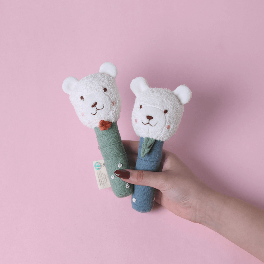 Abracadabra Hand Rattle - Bear