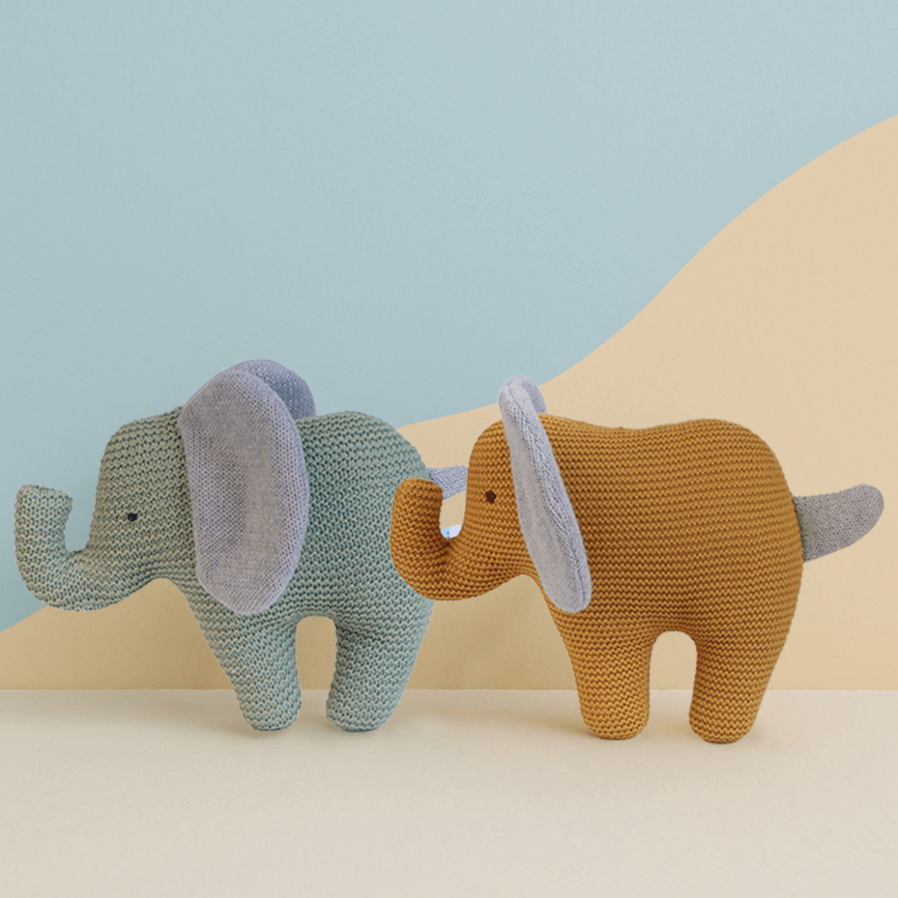 Abracadabra Eli the Elephant Knitted Toy