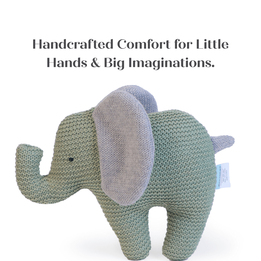 Abracadabra Eli the Elephant Knitted Toy