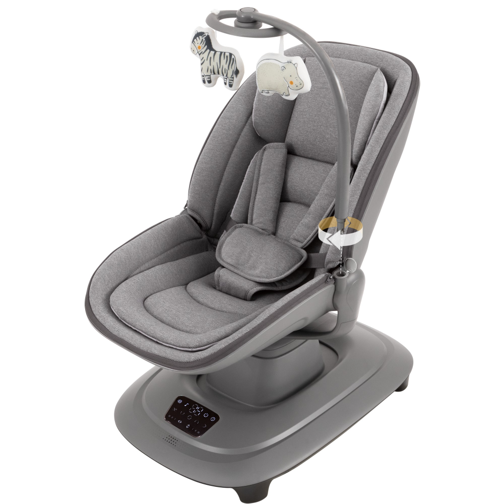 Mastela Deluxe Multi-Motion Baby Cradle Birth+ to 36M