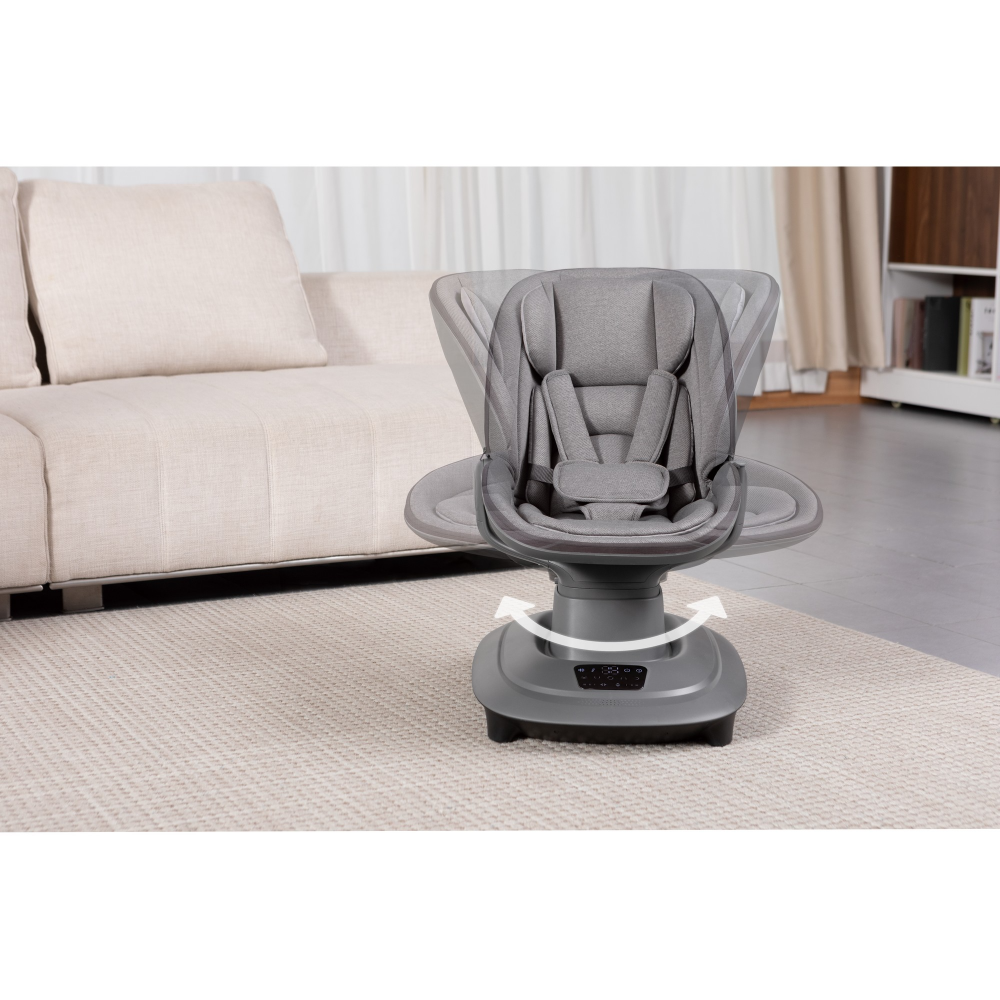 Mastela Deluxe Multi-Motion Baby Cradle Birth+ to 36M
