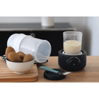 Beaba Baby Bottle Warmer, 3-in-1 Multifunctional, Ultra Fast, Portable, Travel Friendly, Reheats Milk, Baby Food, Compact Design , 0m+