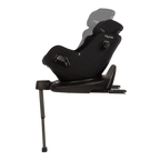 Nuna PRUU Aire Infant Car Seat|Convertible (Forward & Rear Facing)|360 Degrees Rotation with Base|Retractabe Sun Canopy|Moisture Absorbing Airy Mesh|5 Positions Recline In Both Mode|For 0 to 4Y|Upto 19 Kg - Caviar