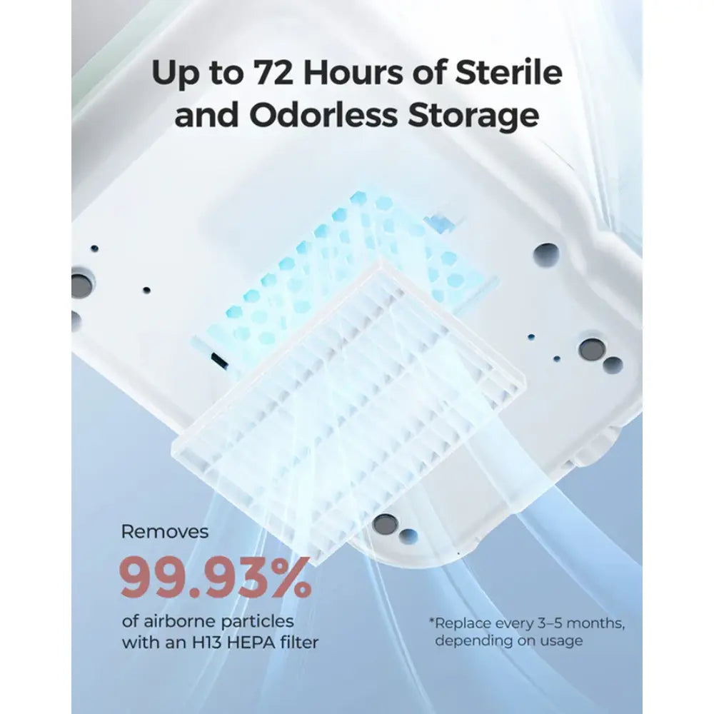 Momcozy KleanPal Pro Baby Bottle Washer and Sterilizer-Fast Steam Cleaning & One-Touch Operation-9 Cleaning Mode
