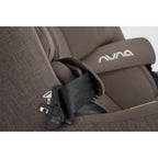 Nuna Pruu Baby Car Seat-Convertible Car Seat-360° Rotation-5 Position Reclining Seat-Integrated Rebound Bar to Minimize Rotation During Impact-2 Years Warranty-For 0 to 4Y (Upto 19Kg) - Chestnut