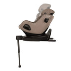 Nuna PRUU Aire Infant Car Seat|Convertible (Forward & Rear Facing)|360 Degrees Rotation with Base|Retractabe Sun Canopy|Moisture Absorbing Airy Mesh|5 Positions Recline In Both Mode|For 0 to 4Y|Upto 19 Kg - Cedar