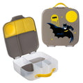 B.Box Warner Bros Batman Kids Lunchbox – 2 Litre, Leak-Proof Bento Style with Gel Cooler Pack, Adjustable Divider & Whole Fruit Compartment – Multicolor