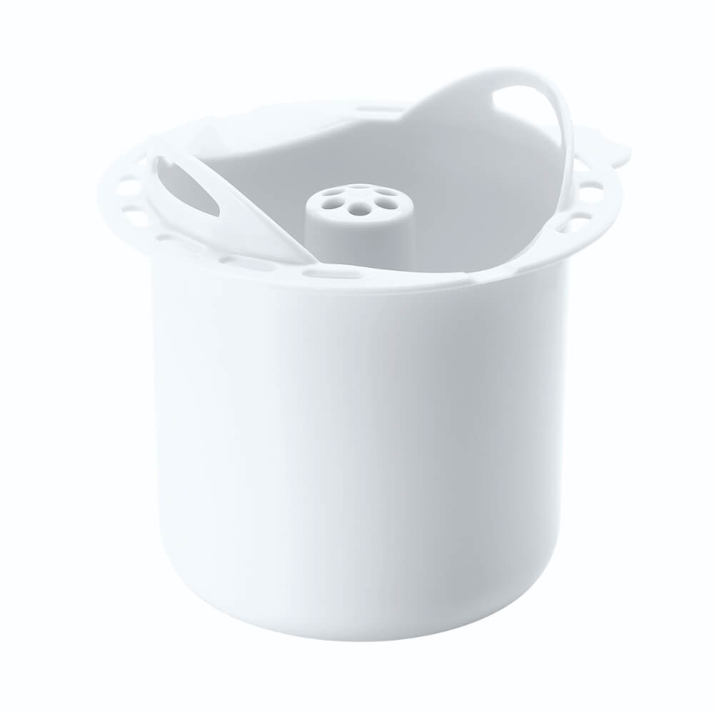 Beaba Pasta & Rice Cooker Attachment for Starchy Baby Food like Dal, Rice, Pasta for Babycook Solo, 350g Capacity, White