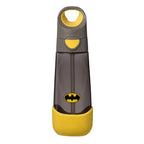 B.Box Warner Bros Batman Tritan Straw Water Bottle for Kids – 600ml, Durable & Spill-Proof, BPA-Free, Easy Grip Design – Multicolor