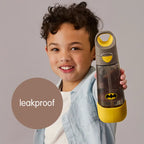 B.Box Warner Bros Batman Tritan Straw Water Bottle for Kids – 600ml, Durable & Spill-Proof, BPA-Free, Easy Grip Design – Multicolor