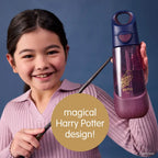 B.Box Warner Bros. Harry Potter Tritan Straw Water Bottle for Kids – 600ml, Durable & Spill-Proof, BPA-Free, Easy Grip Design – Multicolor