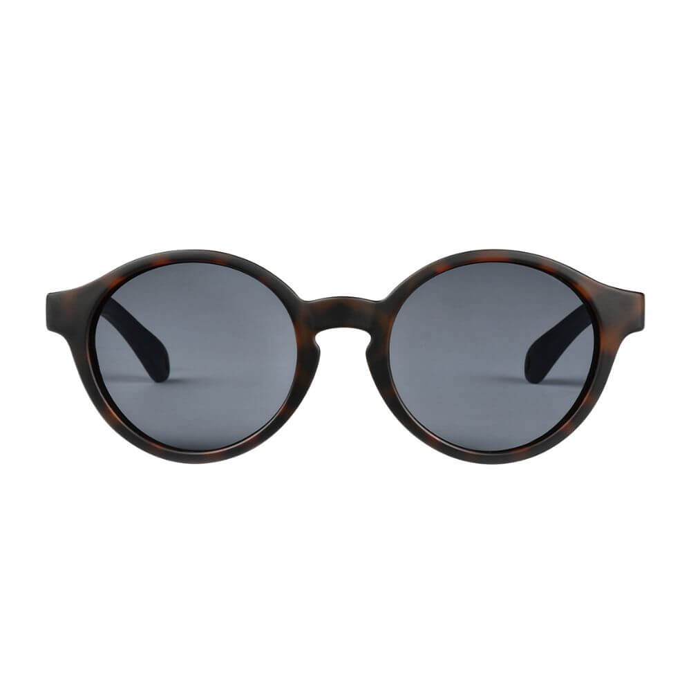 Beaba Kids Sunglasses - 9 months-4 years, Unbreakable Sunglasses for Kids, 100% UV Protection,Category 3 Sun Lens, Optimal Comfort, 360° Adjustable Ear Tips with Side Shields, 2-4 Years, Tortoise Shell
