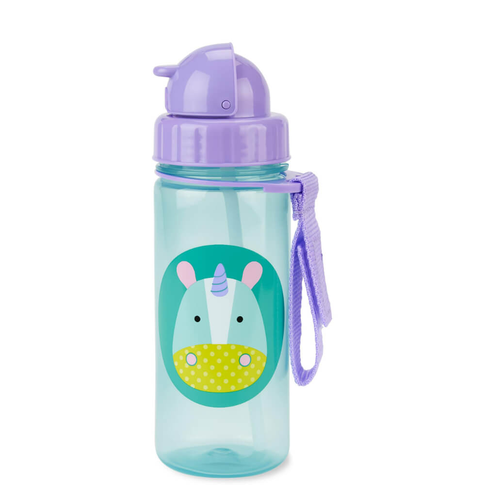 Skip Hop Zoo Straw Bottle Pp