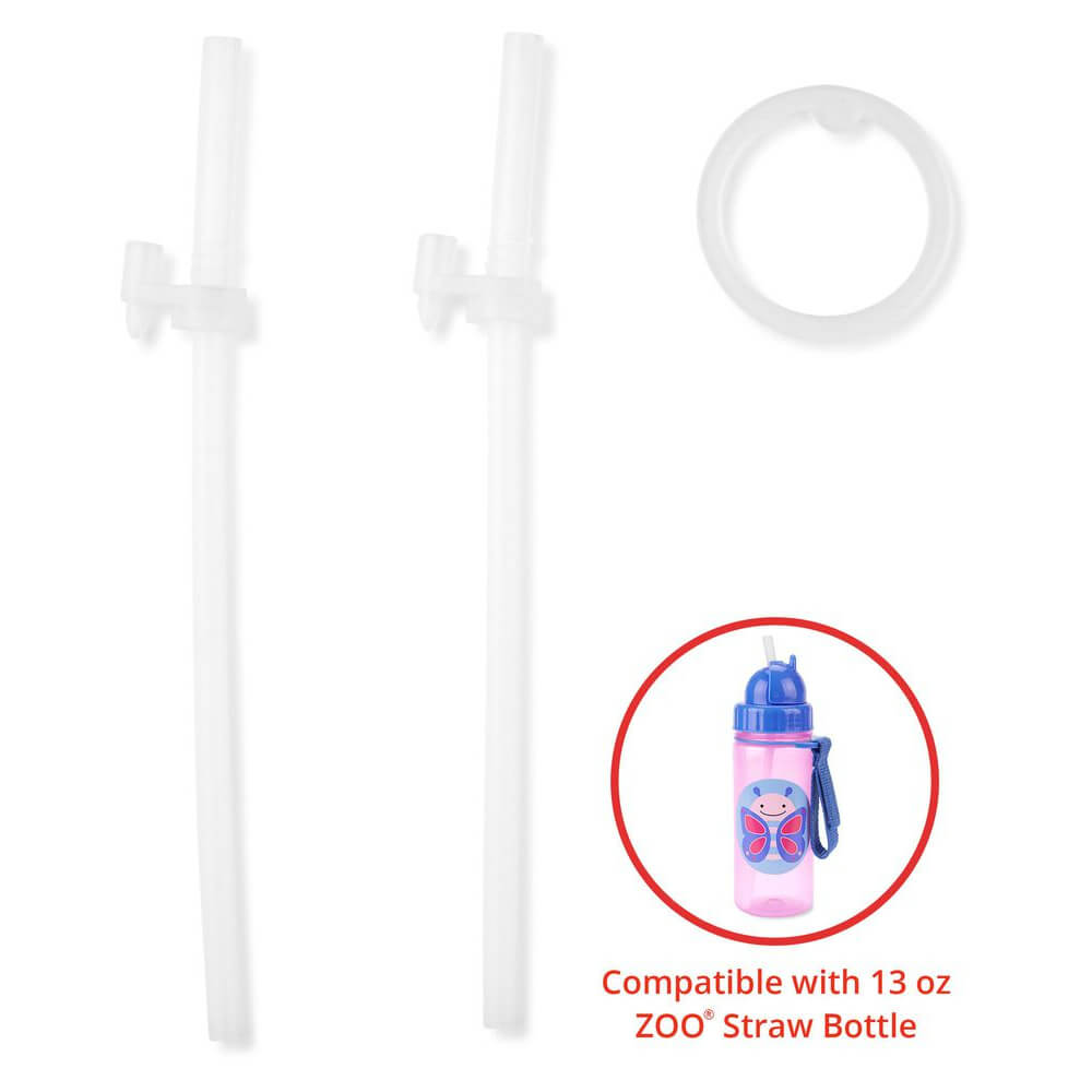 Skip Hop Zoo Extra Straws - 2pcs