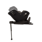 Nuna PRUU Aire Infant Car Seat|Convertible (Forward & Rear Facing)|360 Degrees Rotation with Base|Retractabe Sun Canopy|Moisture Absorbing Airy Mesh|5 Positions Recline In Both Mode|For 0 to 4Y|Upto 19 Kg - Caviar