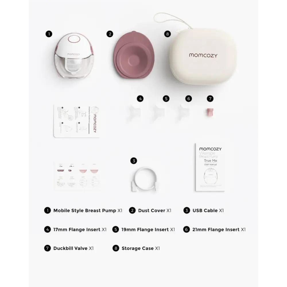 Momcozy Breast Pump M6 Single - Red