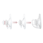 Momcozy Breastfeeding Access Silicone Diaphragm + Valve  for M5 Transparent