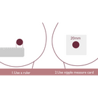 Momcozy Breastfeeding Access Flange Insert For M5 - Transparent