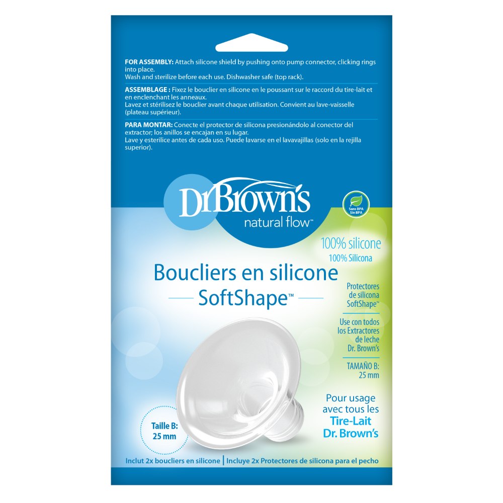 Dr. Brown's Softshape Silicone Shields - 2 Pack