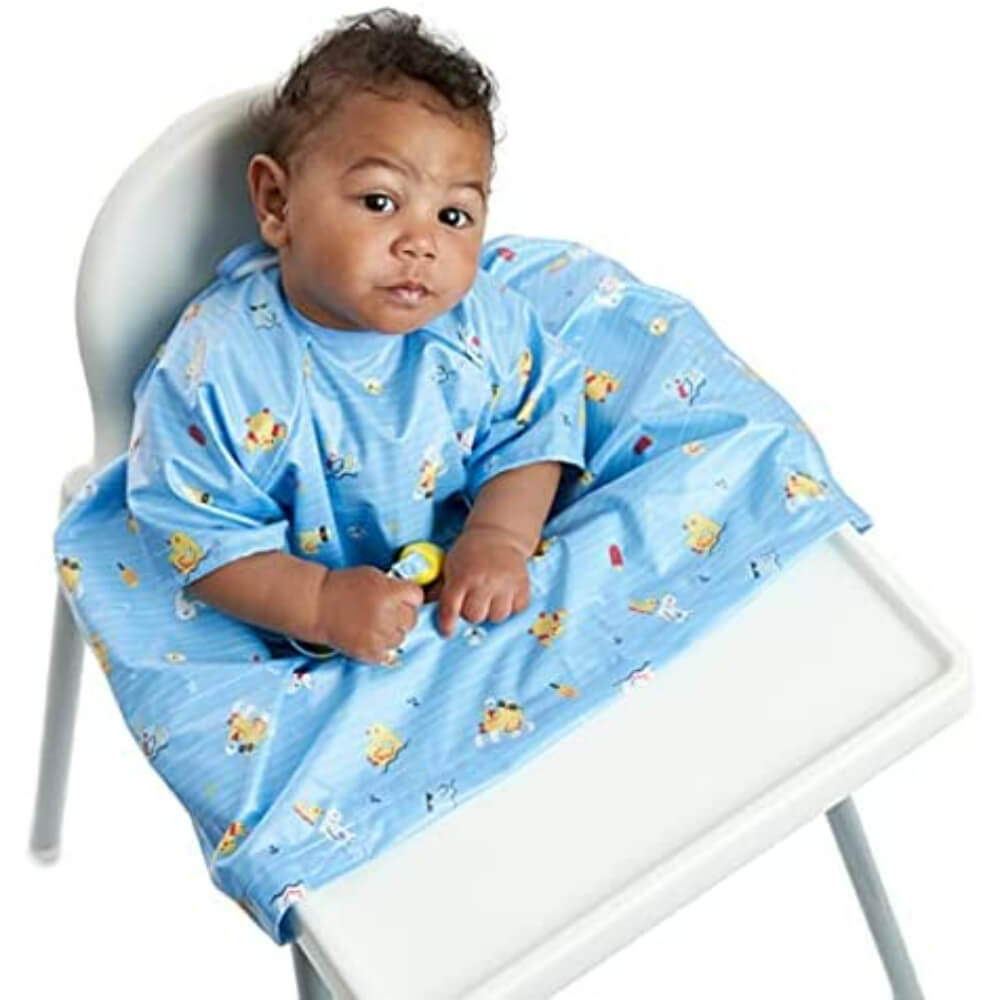 BiBaDo Short Sleeve Coverall Weaning Bib