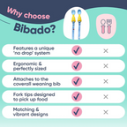 BiBaDo Handi Cutlery- Attachable Weaning Cutlery Set