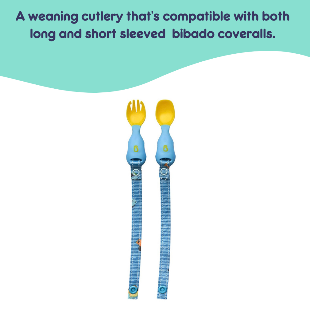 BiBaDo Handi Cutlery- Attachable Weaning Cutlery Set