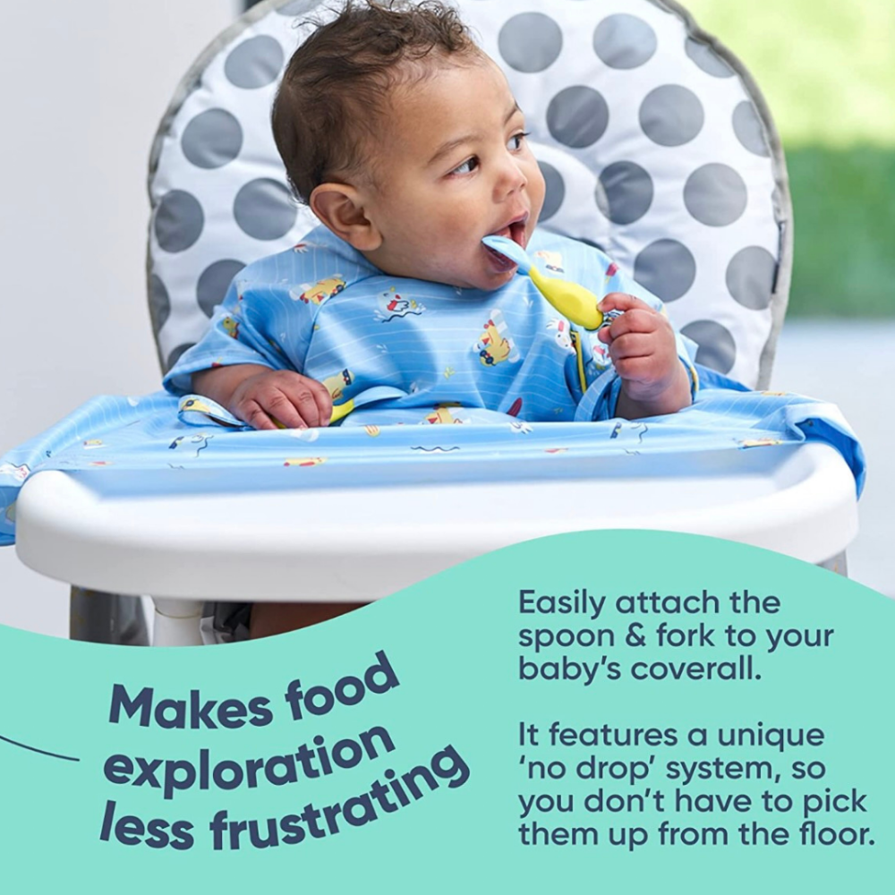BiBaDo Handi Cutlery- Attachable Weaning Cutlery Set