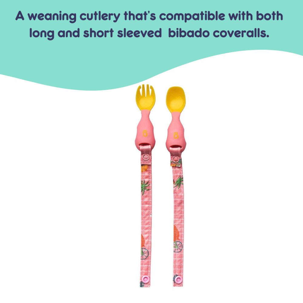 BiBaDo Handi Cutlery- Attachable Weaning Cutlery Set