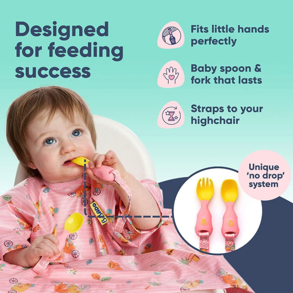 BiBaDo Handi Cutlery- Attachable Weaning Cutlery Set