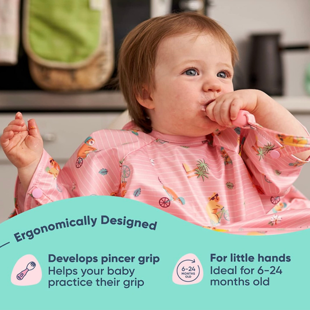 BiBaDo Handi Cutlery- Attachable Weaning Cutlery Set