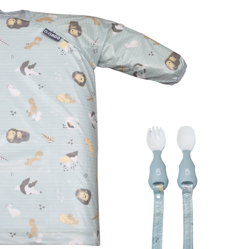 Bibado Long Sleeve Coverall Weaning Bib
