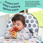 Bibado Long Sleeve Coverall Weaning Bib