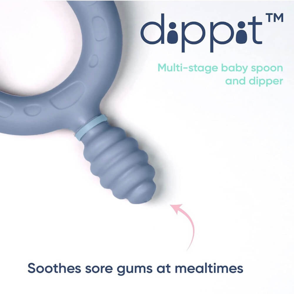 BiBaDo Dippit™ Multi-stage Baby Weaning Spoon and Dipper - Pack of 2