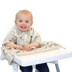 BiBaDo Short Sleeve Coverall Weaning Bib