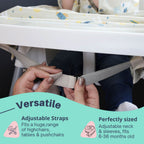 BiBaDo Short Sleeve Coverall Weaning Bib