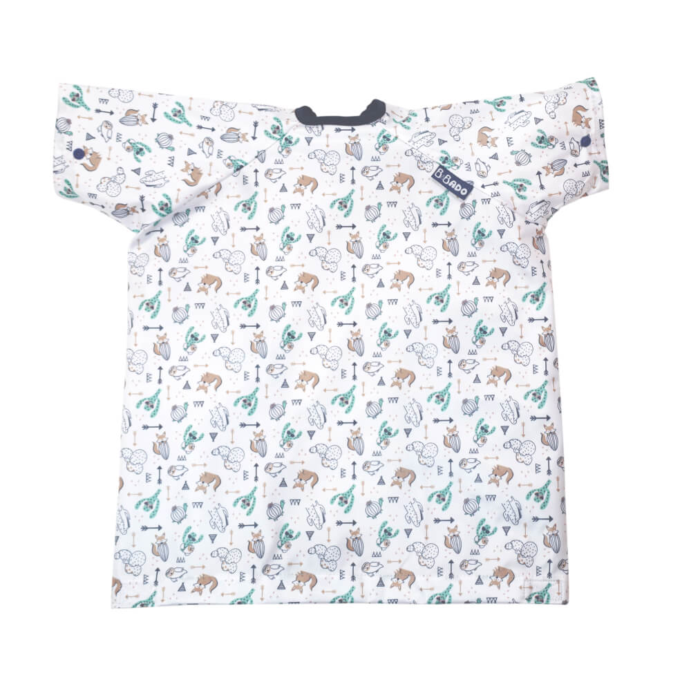 BiBaDo Short Sleeve Coverall Weaning Bib