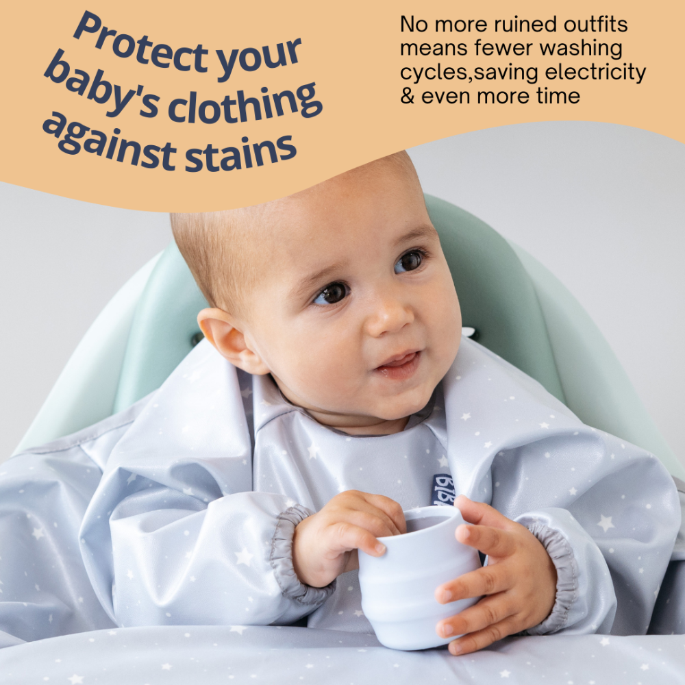 Bibado Long Sleeve Coverall Weaning Bib