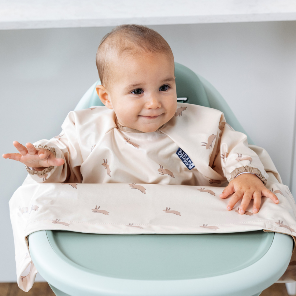 Bibado Long Sleeve Coverall Weaning Bib