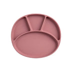 BiBaDo Silicone Suction Plate for Baby, Divider Plate for Self Baby Feeding