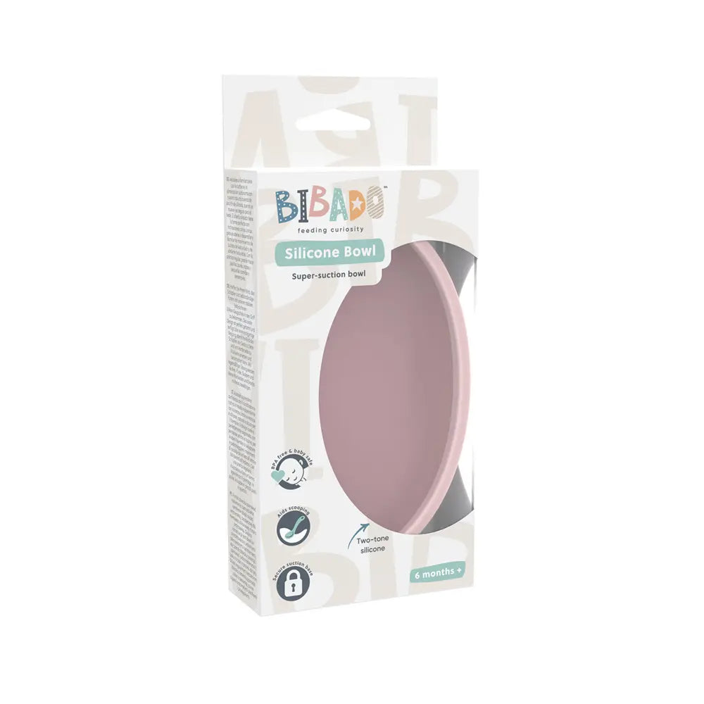 BiBaDo Silicone Suction Bowl – Non-Slip, Easy Scoop Oval Shape Feeding Bowl for Baby– BPA Free