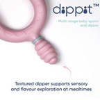Bibado Dippit™ Multi stage Baby Weaning Spoon and Dipper - Pack of 2