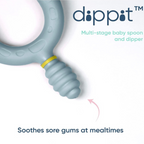Bibado Dippit™ Multi stage Baby Weaning Spoon and Dipper - Pack of 2