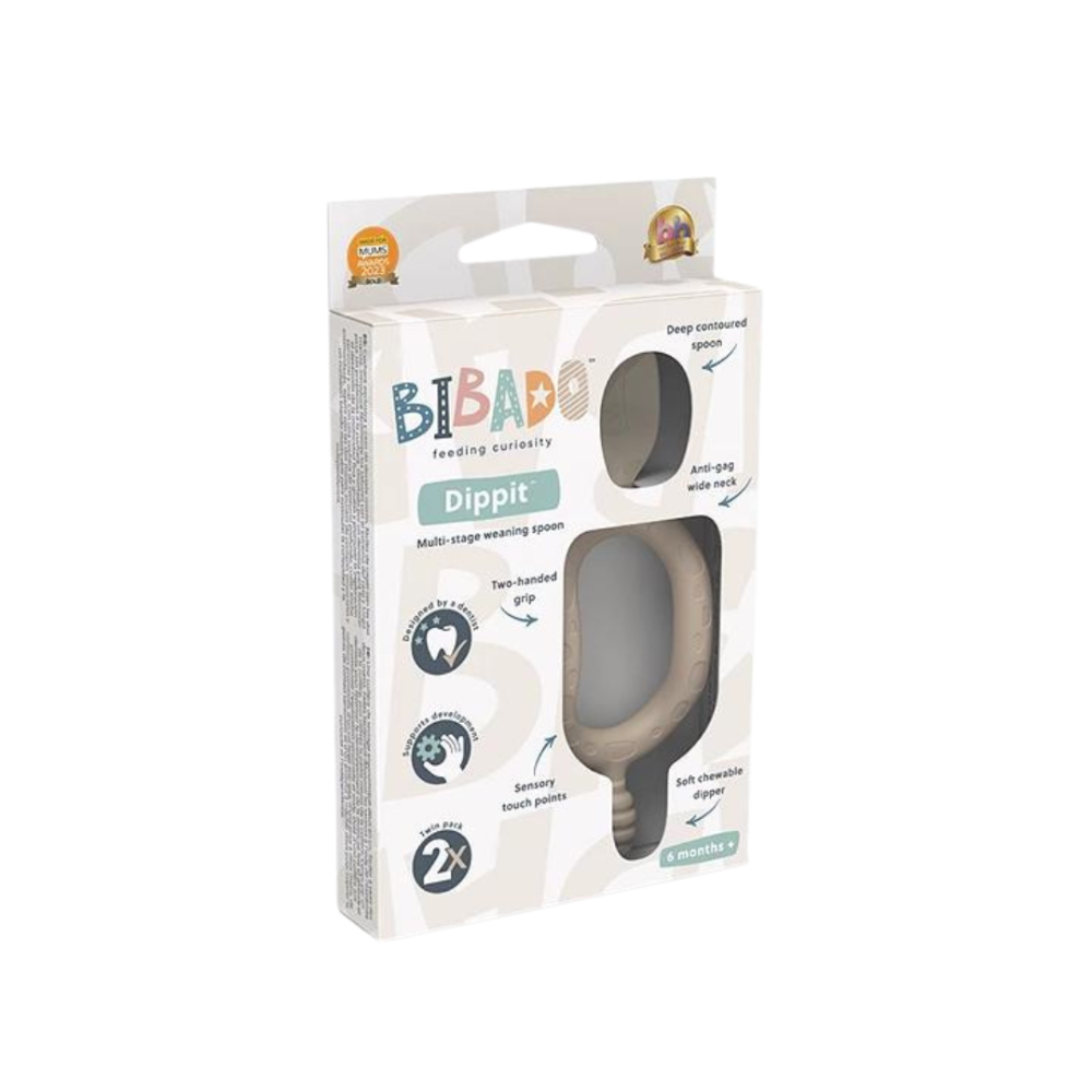 Bibado Dippit™ Multi stage Baby Weaning Spoon and Dipper - Pack of 2
