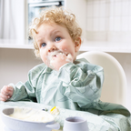 BiBaDo Long Sleeve Coverall Shirt Weaning Bib For Infants
