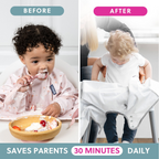 BiBaDo Long Sleeve Coverall Shirt Weaning Bib For Infants