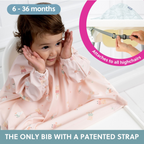 BiBaDo Long Sleeve Coverall Shirt Weaning Bib For Infants