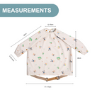 BiBaDo Long Sleeve Coverall Shirt Weaning Bib For Infants